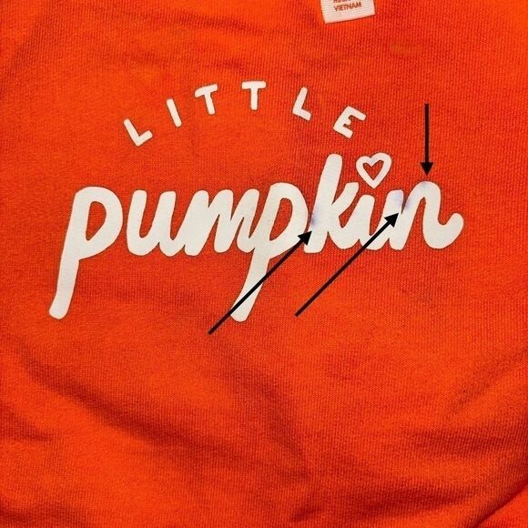 Cat & Jack Little Pumpkin Sweater & Leggings | 6–9M | EUC - Picture 2 of 2